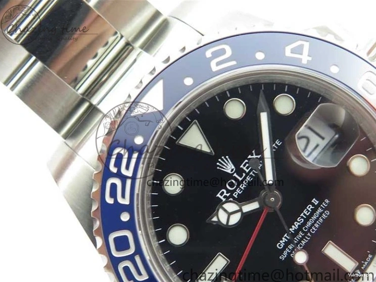 (Correct BP 1:1 Best Black GMT-Master Maker BLRO Hand A3285 Bracelet Dial 904L Stack) 904L 126710 II On Edition Oyster 0103